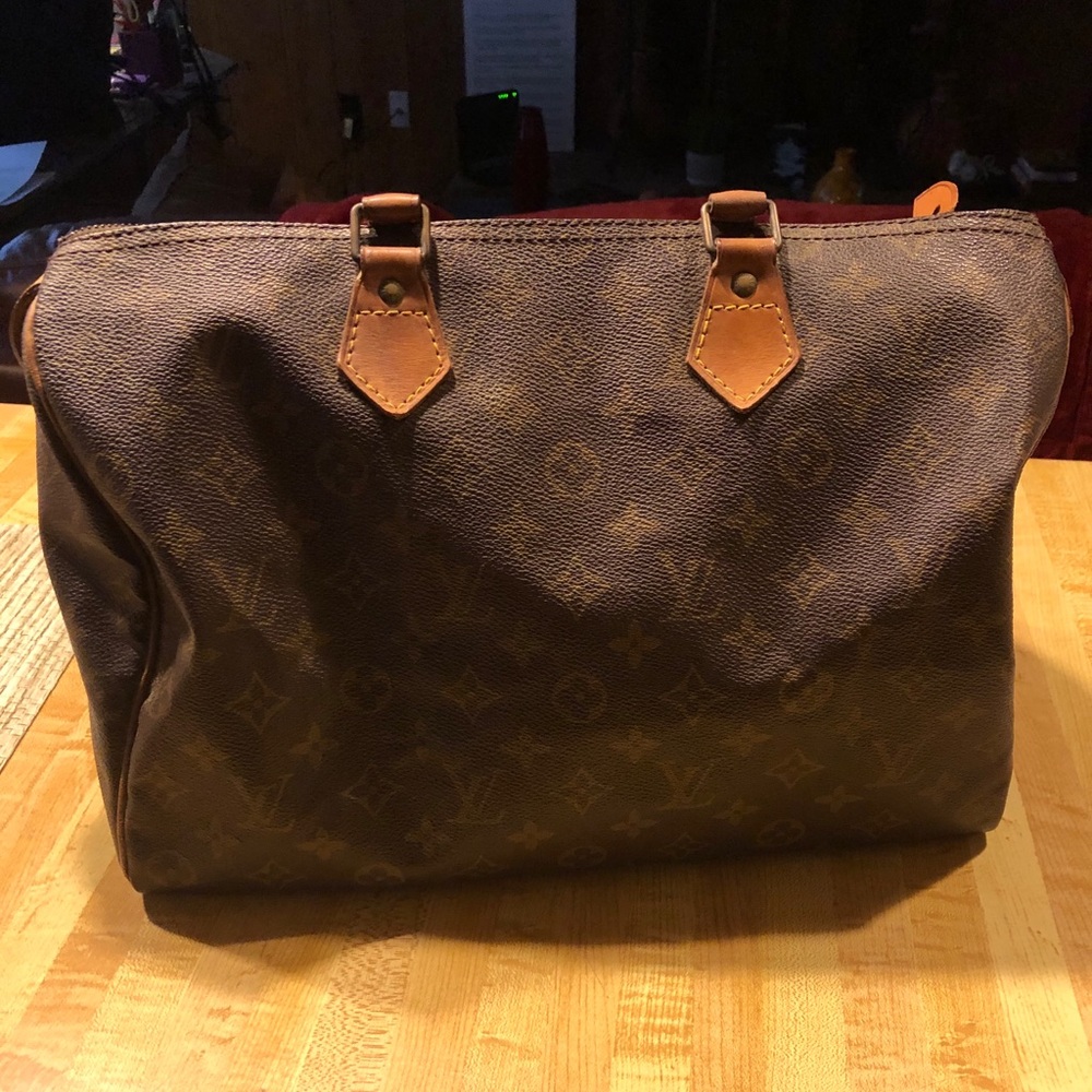 Louis Vuitton Speedy 35 with lock & key